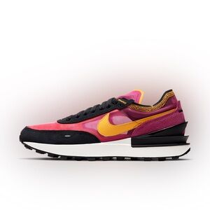 Nike Waffle One Sneakers in Active Fuchsia